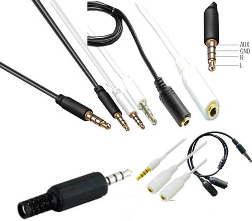 5mm trrs klinke kabel 4pol - 3,5mm,