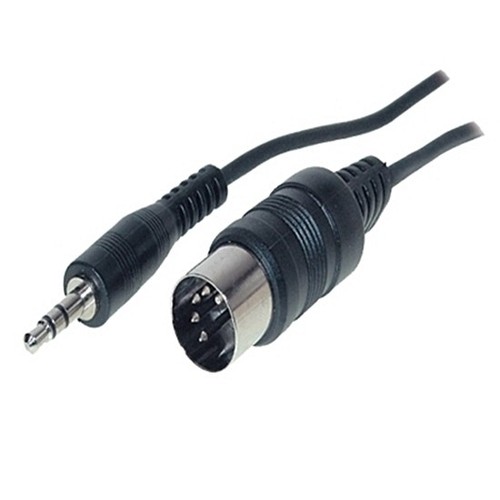 Kabel adapter 5mm aux - 1,5m,