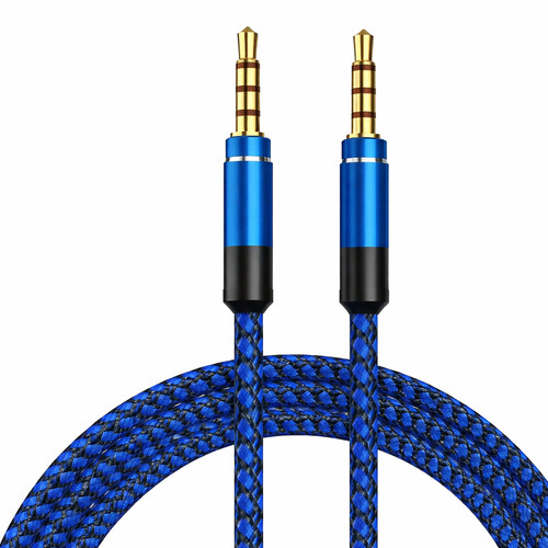 Aux kabel 5mm klinkenkabel - kabel,