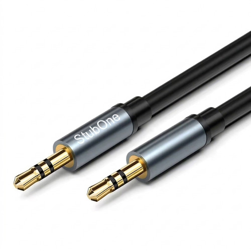 Aux kabel 5mm klinken - aux,
